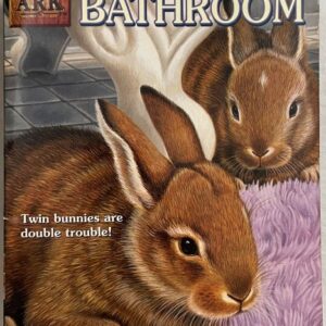 Bunnies in the Bathroom – Twin Bunnies are Double Trouble!