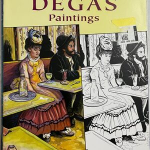 Color Your Own Degas Paintings