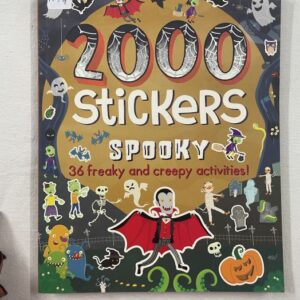 2000 Stickers Spooky 36 Freaky and Creepy Activities