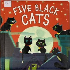Five Black Cats