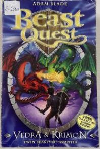 Beast Quest - Vedra and Krimon Twin Beasts of Avantia