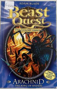 Beast Quest The Golden Armour - Arachnid The King of Spiders