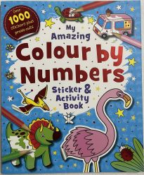 My Amazing Colour by Numbers Sticker & Activity Book