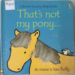 Usborne – That’s Not My Pony
